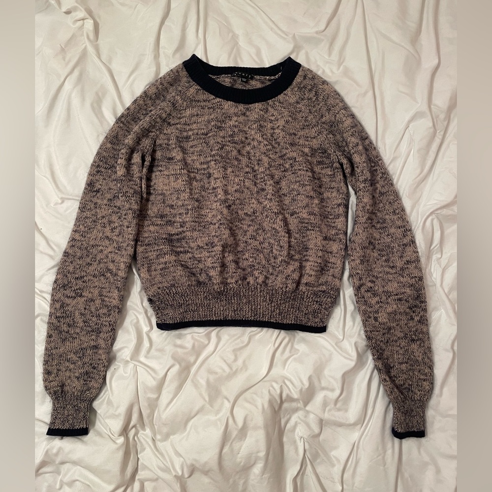 theory cropped sweater